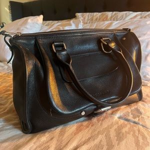 Longchamp Leather Satchel